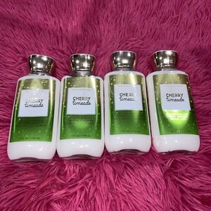 4x Bath and Body‎ Works CHERRY LIMEADE Super Smooth Body Lotion